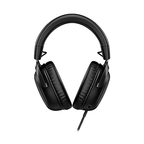 Kabelgebundenes Gaming-Headset mit 53mm Treibern, Memory-Schaum, klarem Mikrofon, USB-C/USB-A/3,5mm Anschluss – Schwarz