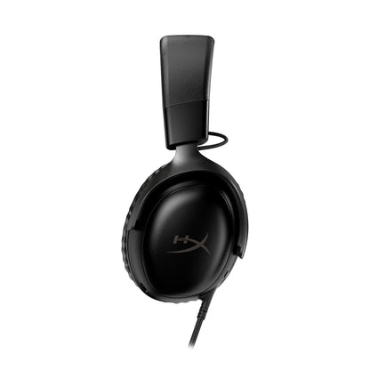 👉 Kabelgebundenes Gaming-Headset mit 53mm Treibern, Memory-Schaum, klarem Mikrofon, USB-C/USB-A/3,5mm Anschluss – Schwarz